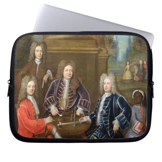 Elihu Yale (1648-1721), tweede hertog van Devonshi Laptop Sleeve (Voorkant)