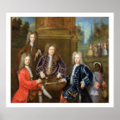 Elihu Yale (1648-1721), tweede hertog van Devonshi Poster (Voorkant)