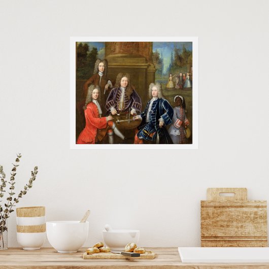 Elihu Yale (1648-1721), tweede hertog van Devonshi Poster (Keuken)