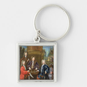 Elihu Yale (1648-1721), tweede hertog van Devonshi Sleutelhanger