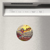 Elijah Ascends to Heaven Magnet (Insitu (Vaatwasser))