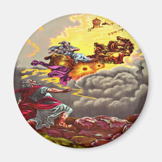 Elijah Ascends to Heaven Magnet (Voorkant)