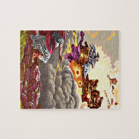 Elijah Ascends voor Puzzle Design Legpuzzel (Horizontaal)