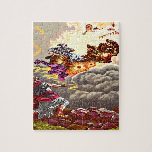 Elijah Ascends voor Puzzle Design Legpuzzel (Verticaal)