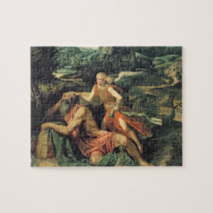 Elijah Bezocht door een Angel, c.1534 Legpuzzel
