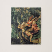 Elijah Bezocht door een Angel, c.1534 Legpuzzel (Verticaal)