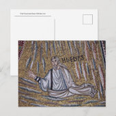 Elijah Byzantijnse mozaïek orthodoxe icoon Briefkaart (Voorkant / Achterkant)