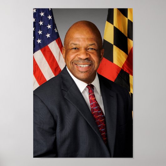 Elijah Cummings Poster (Voorkant)