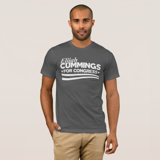Elijah Cummings T-shirt (Voorkant volledig)