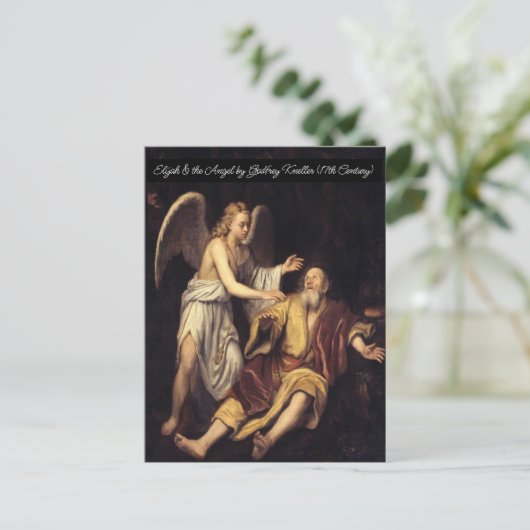 Elijah & de Engel Briefkaart (Staand voorkant)