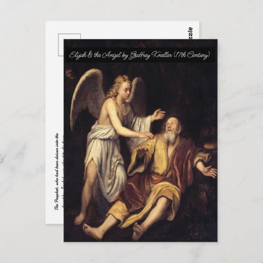 Elijah & de Engel Briefkaart (Voorkant / Achterkant)