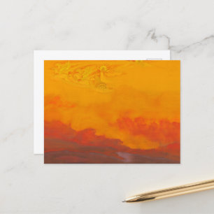 Elijah de Profeet door Nicholas Roerich Briefkaart