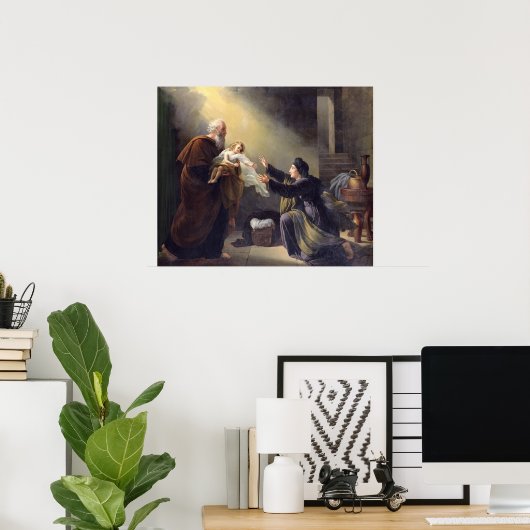 Elijah die de zoon weergeeft poster (Thuiskantoor)