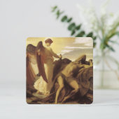 Elijah in de wildernis door Lord Frederic Leighton (Staand voorkant)
