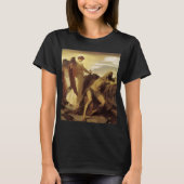 Elijah in Wilderness door Lord Frederic Leighton T-shirt (Voorkant)