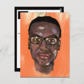 elijah mcclain briefkaart (Voorkant / Achterkant)