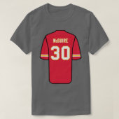 Elijah McGuire Jersey 2 T-shirt (Design voorkant)