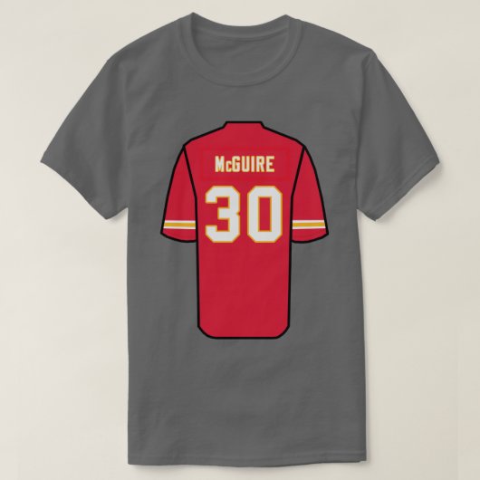 Elijah McGuire Jersey 2 T-shirt (Design voorkant)