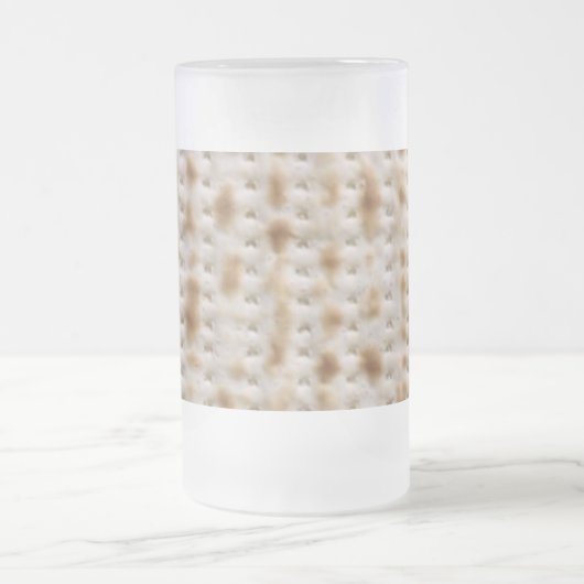 Elijah/Miriam's Cup met Matzo Design Matglas Bierpul (Center)