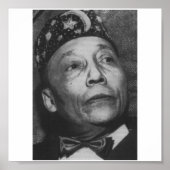 Elijah Muhammad Framed Poster (Voorkant)