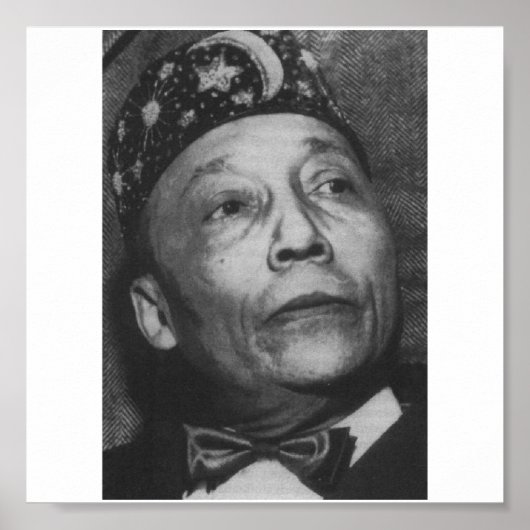 Elijah Muhammad Framed Poster (Voorkant)