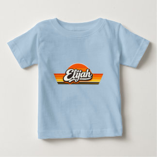 Elijah Retro Zonsondergang Naamontwerp
