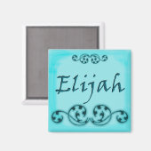 Elijah siermagneet magneet (Voorkant / Achterkant)