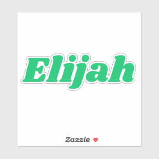 Elijah Sticker