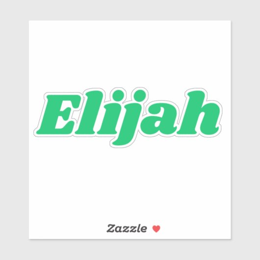 Elijah Sticker (Vel)