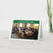 Elijah Witte Huis Pascha Seder Kaart (Voorkant)