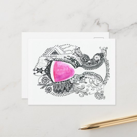 Elijah's Cup Briefkaart (Voorkant / Achterkant in situ)