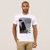 Elimineer criminaliteit in de sloppenwijken t-shirt (Voorkant volledig)