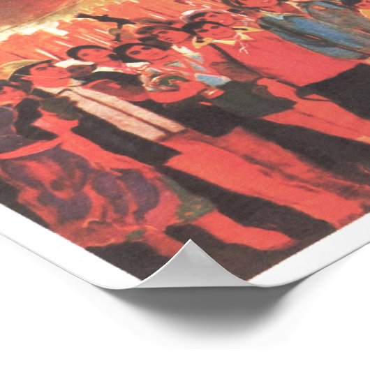 Elimineer het kapitalisme! Chinese Culturele Revol Poster (Hoek)