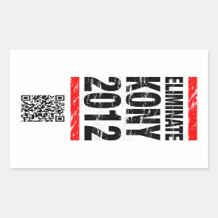 Elimineer Kony 2012 Sticker