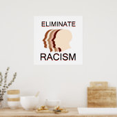 Elimineer racisme poster (Keuken)