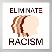 Elimineer racisme poster (Voorkant)