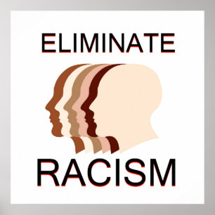 Elimineer racisme poster