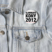 Elimineren Kony 2012 Ronde Button 5,7 Cm (In situ)