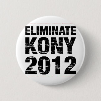 Elimineren Kony 2012 Ronde Button 5,7 Cm