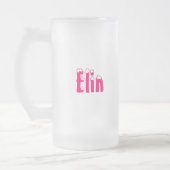 Elin-Name Style-Frosted Mok (Links)