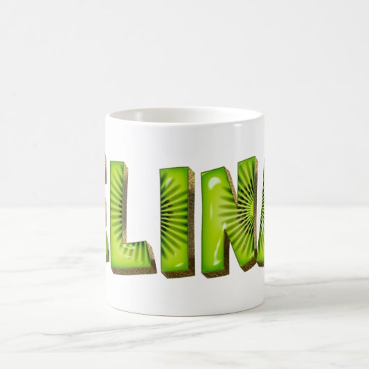 Elina Name Kiwi Style Tasse Teetasse Kaffeetasse Koffiemok (Center)