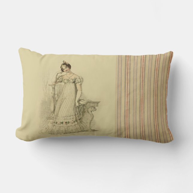Elinor, Jane Austen geïnspireerd, Regency style, c Kussen (Voorkant)