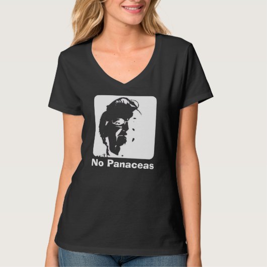 Elinor Ostrom "No Panaceas" Tee Shirt (Voorkant)