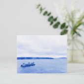 Eliot Bay Seattle Ferry Waterverf Briefkaart (Staand voorkant)