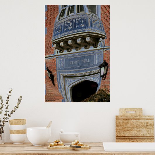 Eliot Hall, Reed College Poster (Keuken)