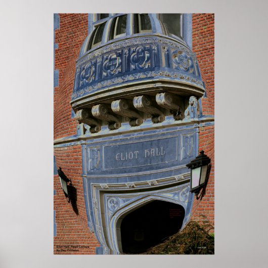 Eliot Hall, Reed College Poster (Voorkant)