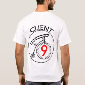 Eliot Spitzer - gevangennummer 9 T-shirt (Achterkant)