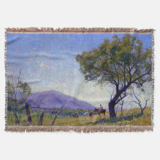 Elioth Gruner Mingoola Valley 1920 Deken (Voorkant)