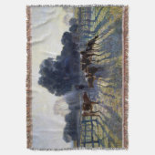 Elioth Gruner Spring Frost 1919 Australia Deken (Voorkant Verticaal)