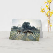 Elioth Gruner Spring Frost Kaart (Gele Bloem)